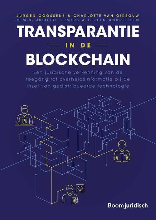 Foto van Transparantie in de blockchain - charlotte van oirsouw, jurgen goossens - ebook (9789400111660)