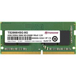 Foto van Transcend ts2666hsg-8g werkgeheugenmodule voor laptop ddr4 8 gb 1 x 8 gb 2666 mhz 260-pins so-dimm cl19 ts2666hsg-8g