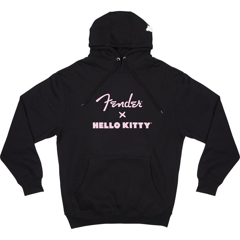 Foto van Fender x hello kitty logo hoodie zwart l