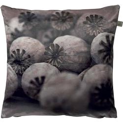 Foto van Dutch decor poppy - kussenhoes taupe 45x45 cm