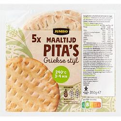 Foto van Jumbo maaltijd pita's 5 stuks