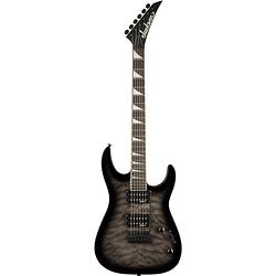 Foto van Jackson js series dinky js20 dkq 2pt transparent black burst elektrische gitaar