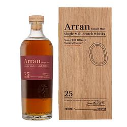 Foto van Arran 25 years 70cl whisky + giftbox
