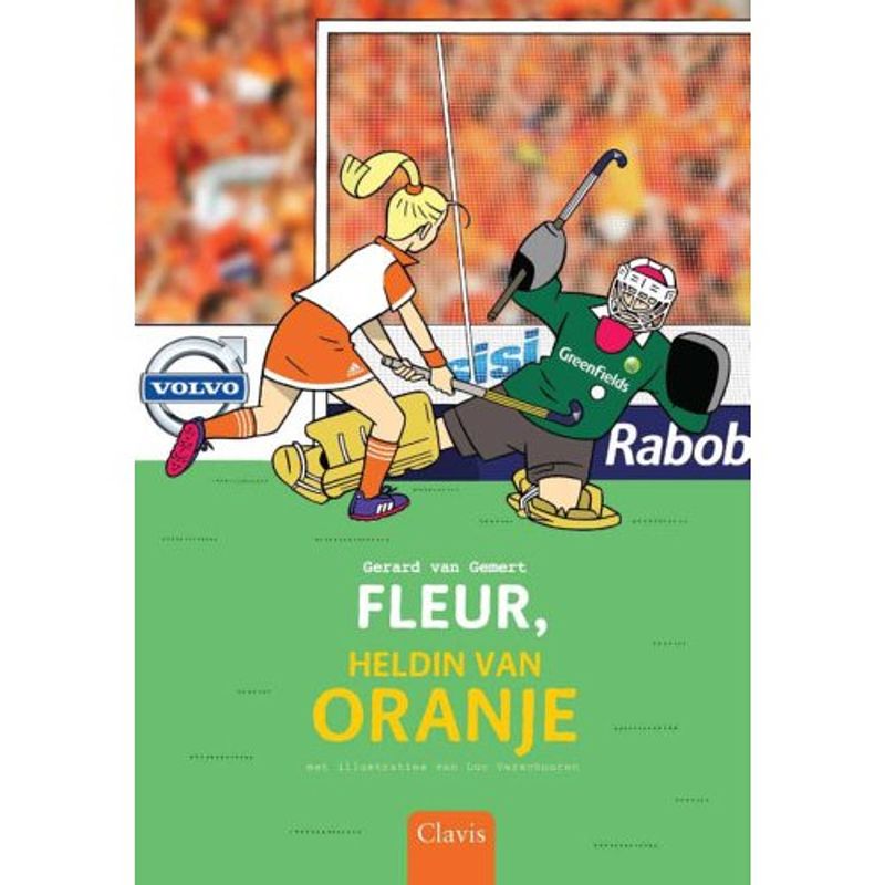 Foto van Fleur, heldin van oranje