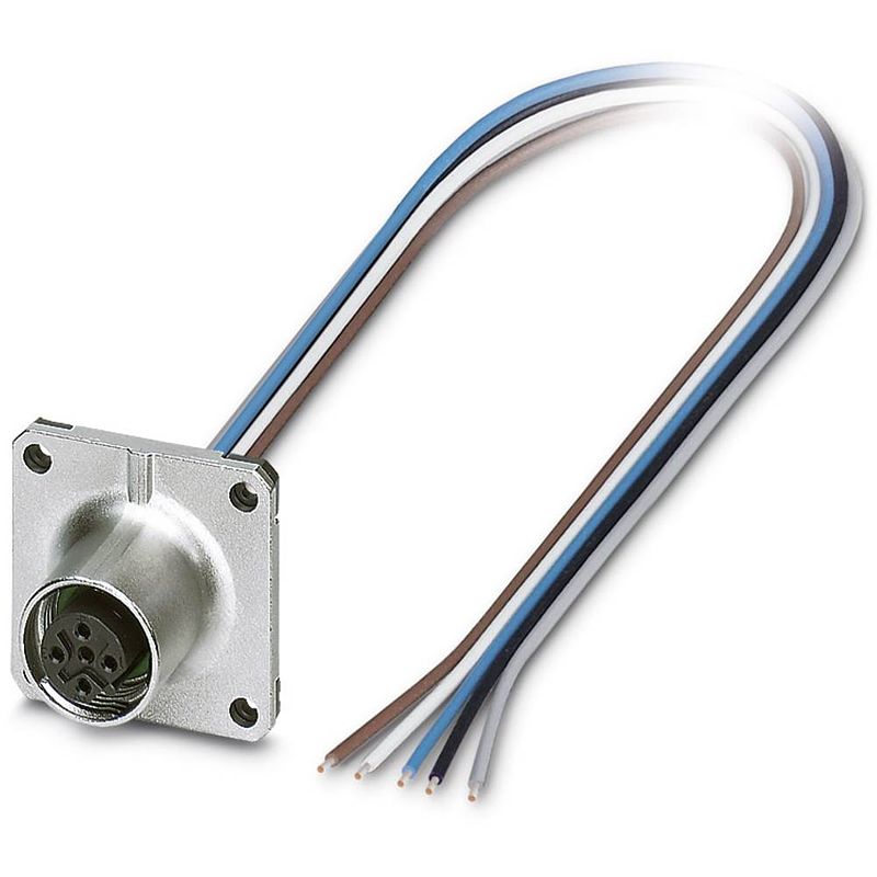 Foto van Phoenix contact 1441671 sensor/actuator steekconnector m12 aantal polen: 5 bus, inbouw 0.50 m 1 stuk(s)