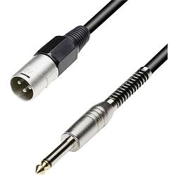 Foto van Paccs paccs audio adapterkabel [1x jackplug male 6,3 mm - 1x xlr-stekker] 3.00 m zwart