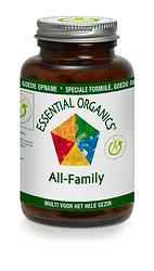 Foto van Essential organics all-family multivitamine tabletten 90st
