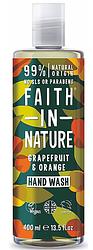 Foto van Faith in nature handzeep grapefruit & sinaasappel