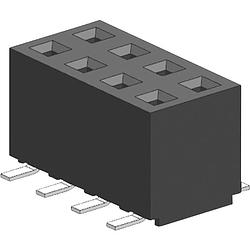 Foto van Molex 873401424 female header, inbouw (standaard) totaal aantal polen 14 rastermaat: 2 mm 38 stuk(s) tube