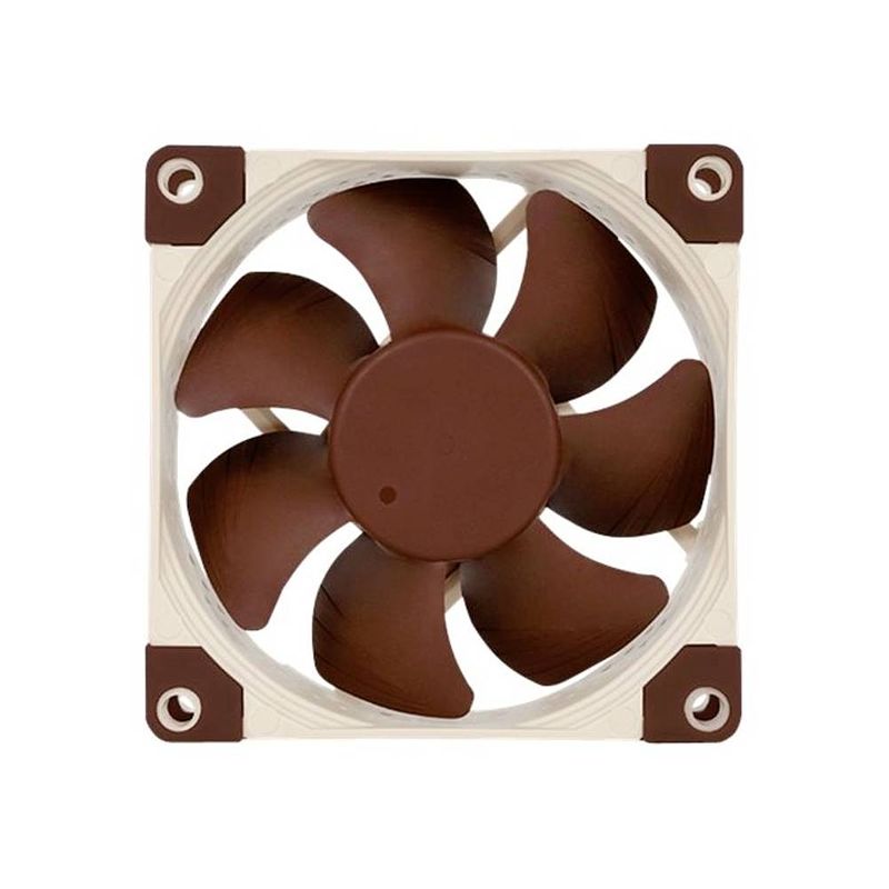 Foto van Noctua noc-nf-a8-flx pc-ventilator beige, bruin (b x h x d) 80 x 25 x 80 mm