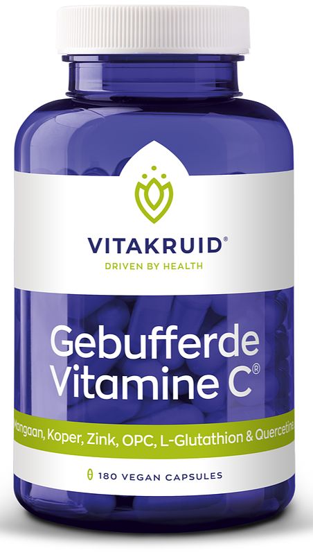 Foto van Vitakruid gebufferde vitamine c capsules