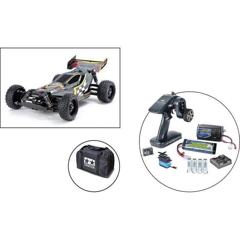 Foto van Tamiya 1st try plasma edge ii, set 1:10 rc auto elektro buggy 4wd bouwpakket