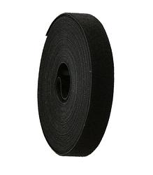 Foto van Innox hnl-20-10m-bk zwart klittenband 20mm breed, 10m lengte