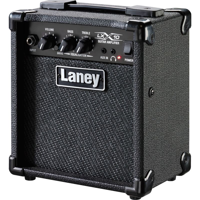 Foto van Laney lx10 gitaar versterker combo (zwart)