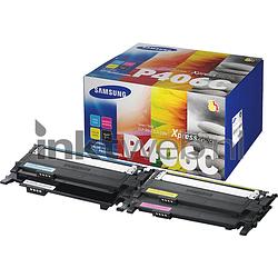 Foto van Samsung clt-p406c zwart en kleur toner