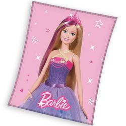 Foto van Barbie fleece deken, princess - 150 x 200 cm - polyester