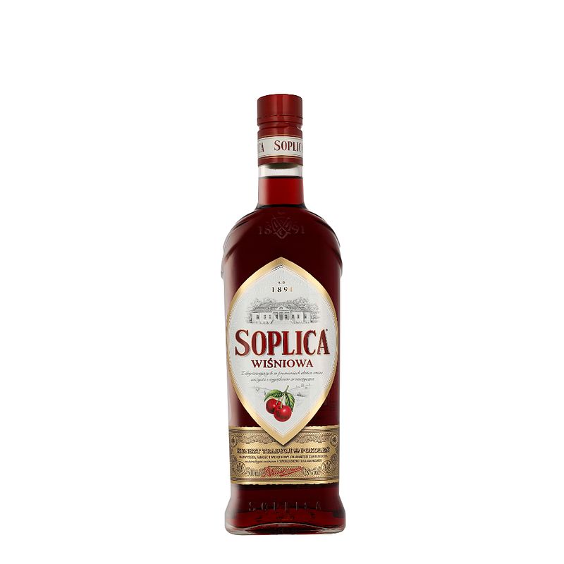 Foto van Soplica wisniowa 'skersen's 50cl wodka