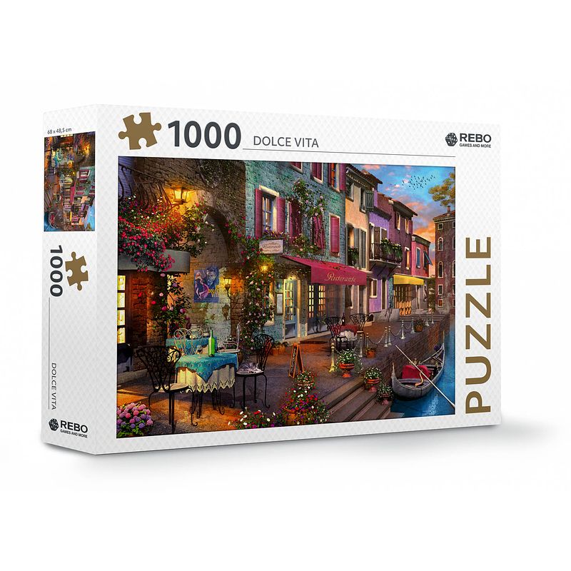 Foto van Rebo productions legpuzzel dolce vita karton 1000 stukjes