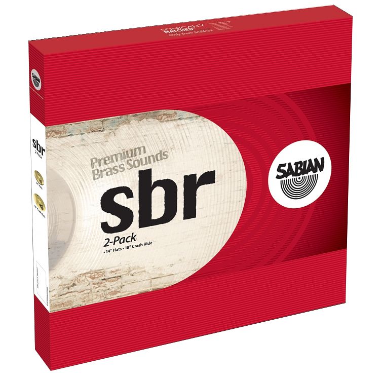 Foto van Sabian sbr5002 sbr 2-pack bekkenset