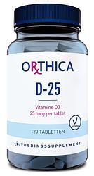 Foto van Orthica d-25 tabletten