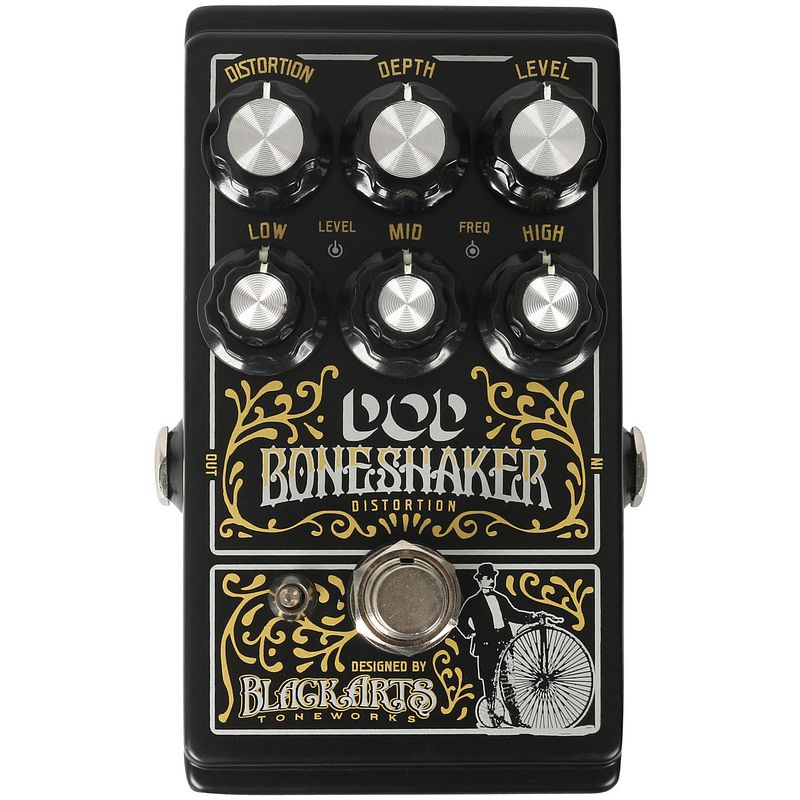 Foto van Dod boneshaker distortion effectpedaal