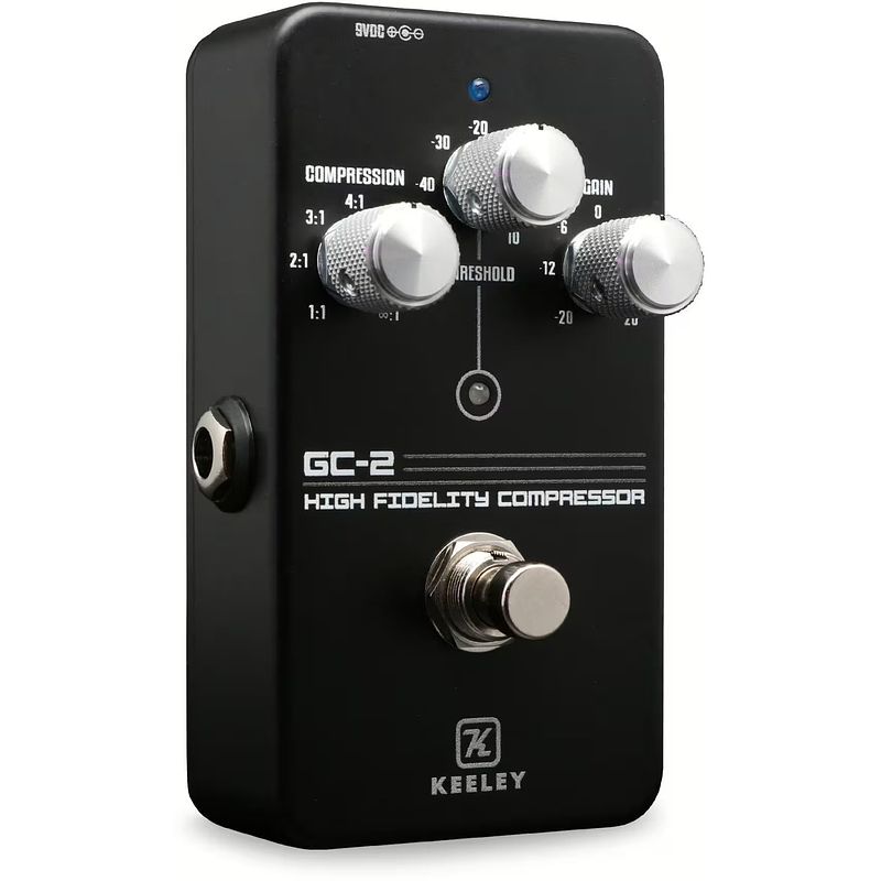 Foto van Keeley compressor gc-2 limiting amplifier chromalux 2k24 custom shop edition