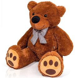 Foto van Teddybeer ""tommy"" bruin, 170 cm, knuffelbeer, pluche beer, valentijnsdag, cadeau, kado