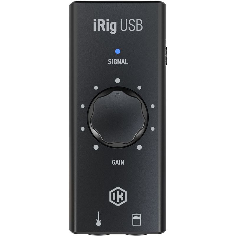 Foto van Ik multimedia irig usb mobiele gitaar interface