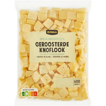 Foto van Jumbo geroosterde knoflook opbakaardappelen 600g