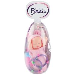 Foto van Toi-toys babypop egg meisjes 13 cm roze