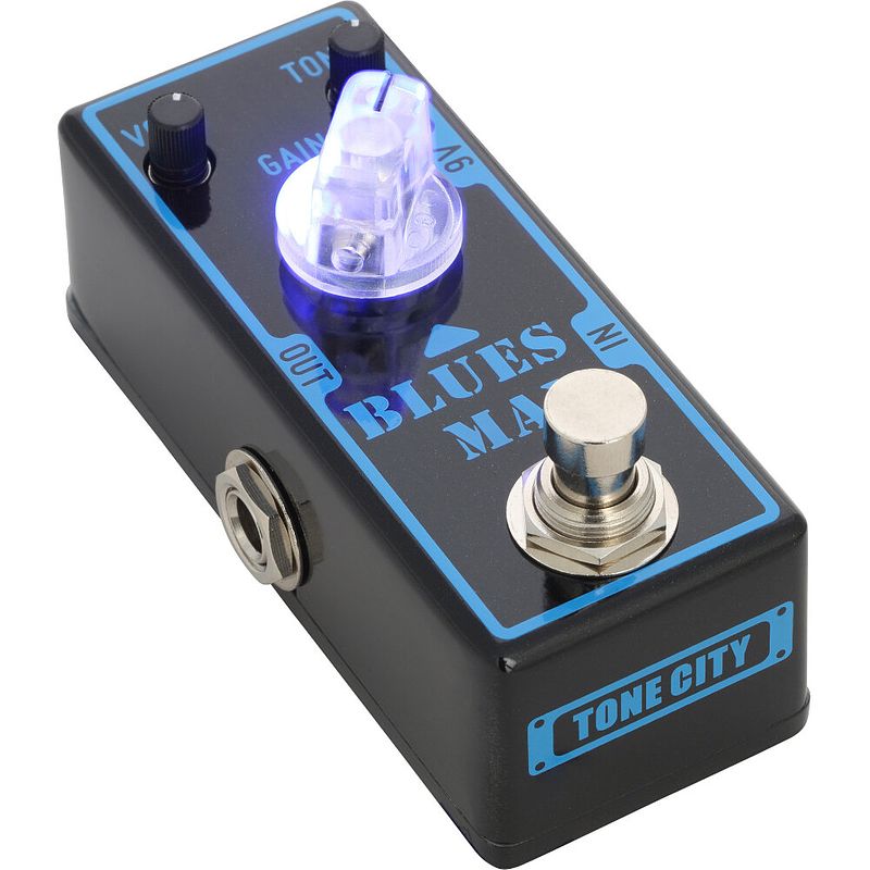 Foto van Tone city blues man overdrive effectpedaal