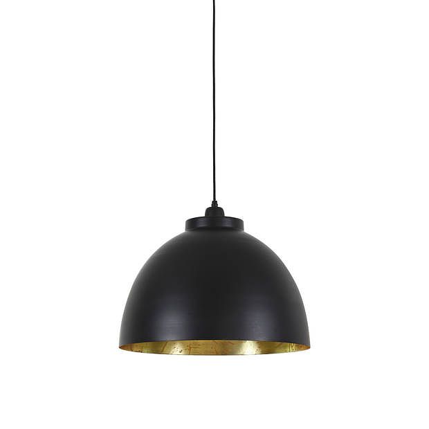 Foto van Light & living - hanglamp kylie - 45x45x32 - zwart