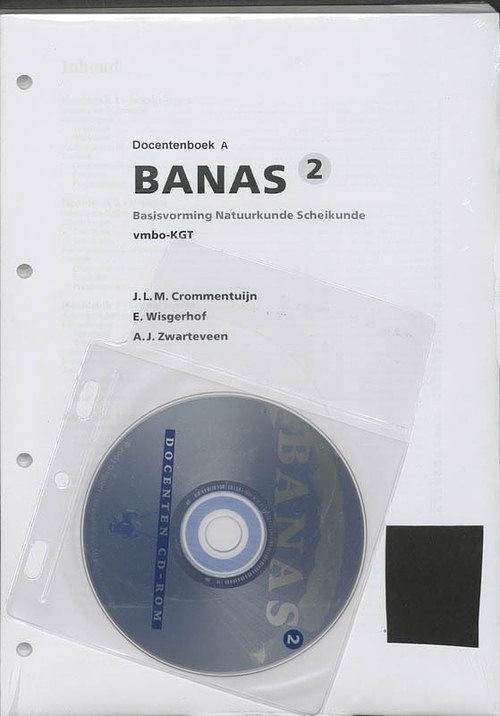 Foto van Banas - a.j. zwarteveen, e. wisgerhof, j.l.m. crommentuijn - paperback (9789041503435)