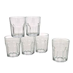 Foto van 12x  stuks waterglazen/drinkglazen 256 ml - drinkglazen