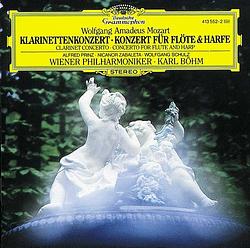 Foto van Mozart: clarinet concerto k.622; flute & harp concerto - cd (0028941355225)