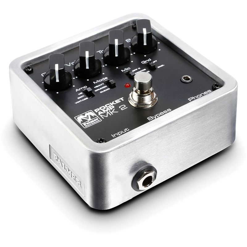 Foto van Palmer pocket amp mk 2 preamp en di-box voor elektrische gitaar