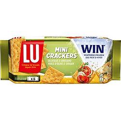 Foto van Lu mini crackers olijfolie & oregano 8 pakjes 250g bij jumbo