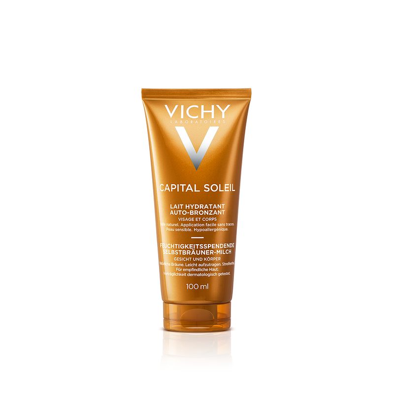 Foto van Vichy ideal soleil zelfbruinende melk