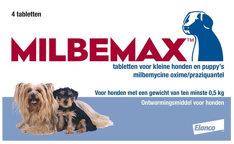 Foto van Milbemax kleine hond & puppy's ontwormingsmiddel tabletten