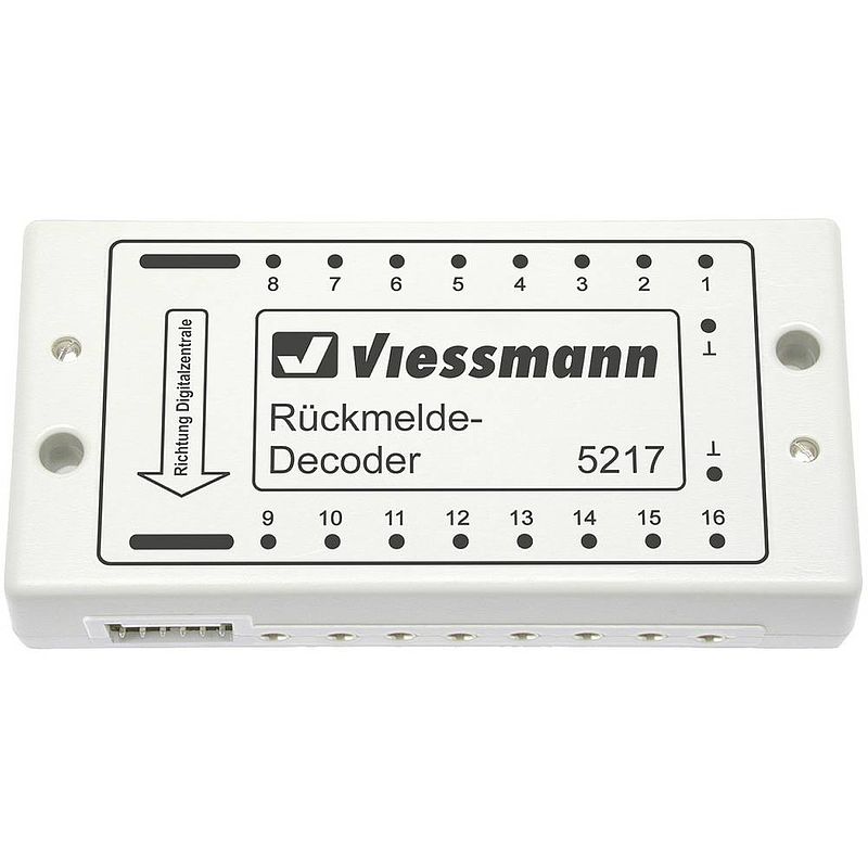 Foto van Viessmann 5217 s88-bus terugmelddecoder module, met kabel, met stekker