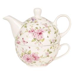 Foto van Clayre & eef multi tea for one 16*10*14 cm / 400 ml / 250 ml 6ce1073