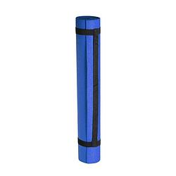 Foto van Yogamat/sportmat blauw 180 x 60 cm - fitnessmat