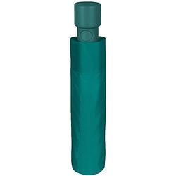 Foto van Perletti mini-paraplu automatisch dames 99 cm polyester groen