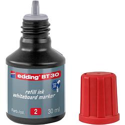 Foto van Edding bt30 (30 ml) navulinkt voor boardmarkers edding -250/361/365 - rood - potje