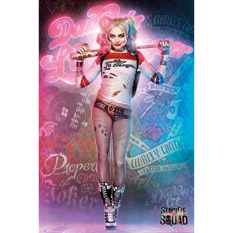 Foto van Gbeye suicide squad harley quinn stand poster 61x91,5cm