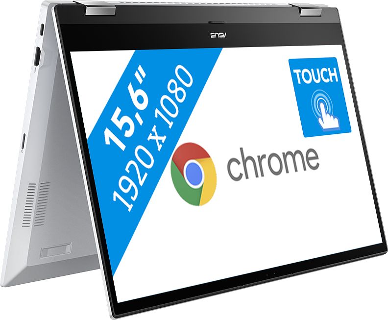 Foto van Asus chromebook flip cx5 cb5500fea-e60225-usi