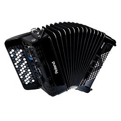 Foto van Roland fr-1xb bk v-accordion knoppenklavier zwart