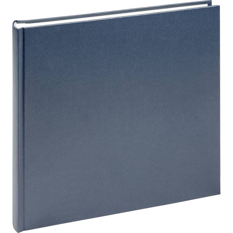 Foto van Walther+ design fa-349-l fotoalbum (b x h) 26 cm x 25 cm blauw 40 bladzijden