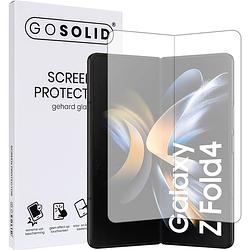 Foto van Go solid! screenprotector voor samsung z fold 4 gehard glas