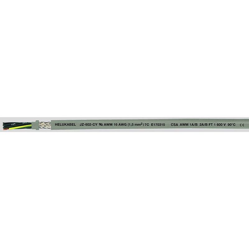 Foto van Helukabel jz-602-cy stuurstroomkabel 4 g 0.50 mm² grijs 82992-1000 1000 m